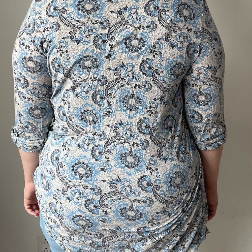 Cynthia Rowley button down tunic - Picture 4 of 5